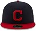 New Era MLB 59FIFTY 2-Tone Authentic Collection Fitted On Field Game Cap Hat (as1, numeric, numeric_6_and_7_eighths, Cleveland Guardians)