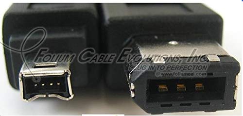 Cable Builders Firewire 400 Cable 6 Pin To 4 Pin [6Ft] Ieee 1394 #TOP5