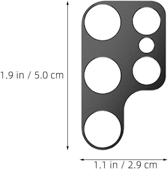Artibetter Camera Lens Protector Black Aluminium Alloy 4 Pack