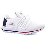 Tênis De Caminhada Corrida Academia Runway Soft Feminino Tamanho:38;Cor:Branco