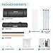 Neewer Kit Caja de Luz para Fotos Profesional de 80x80cm Brillo Ajustable...