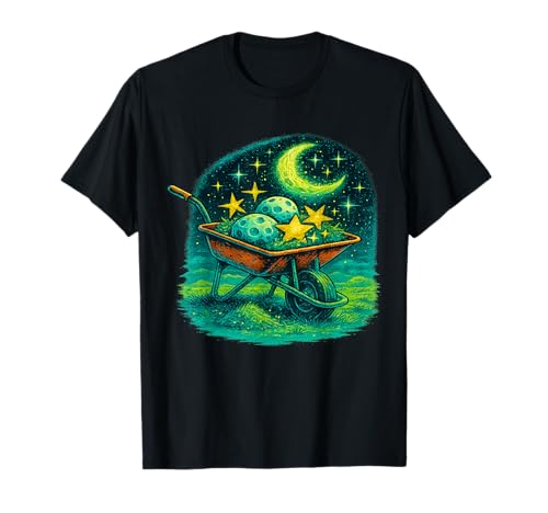 Paisajismo celestial - Jardín cósmico, floración astral, surrealista Camiseta