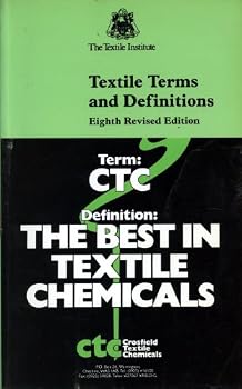 Paperback Textile Terms and Definitions Book