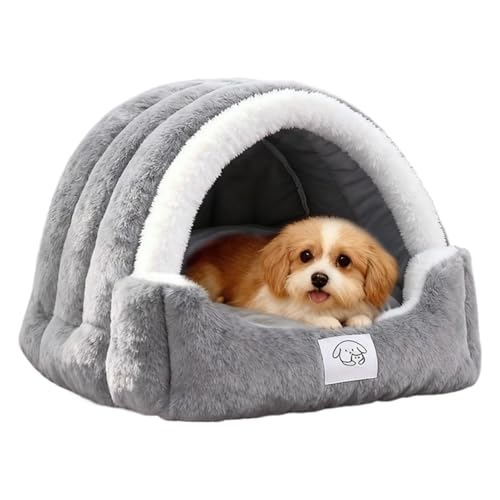 Vitsrisea Cama para gatos | Tienda de campaña relajante para dormir para mascotas con cojín extraíble - Cama suave para gatitos | Para uso en la sala de estar, dormitorio, balcón, así como para el