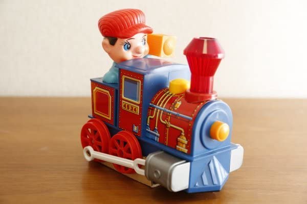 Amazon | ミニ デコちゃんポッポ ブリキ 機関車 電車マスダヤの