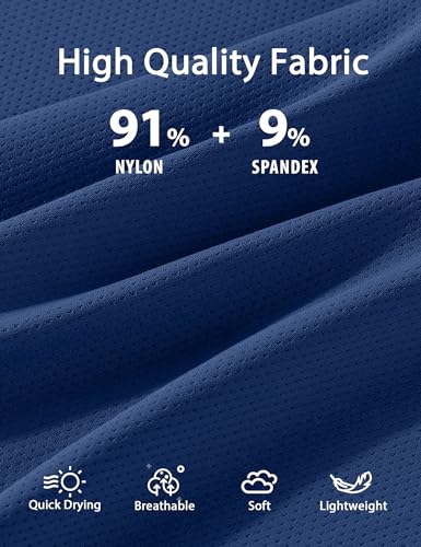 Image of Somaibo Boys Athletic Shirts Mesh Kids Short Sleeve T-Shirts Quick Dry Youth Activewear Tops for Teens