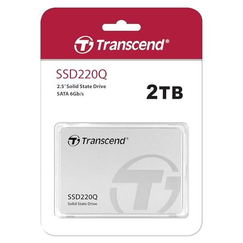 Image of Transcend 2TB Solid State Drive 2.5 inch SSD SSD220Q SATA III 6Gb /s, Sequential Read /Write up to 550 /500 MB /s - TS2TSSD220Q