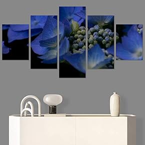SIGNWIN 5 Panel Canvas Wall Art Modern Art...