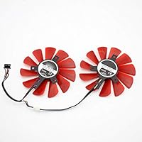 85MM Diameter RX-570-RS RX-580-RS FD10U12S9-C for XFX RX570 RS RX580 RS Video Graphics Cards Cooling As Replacement Fan
