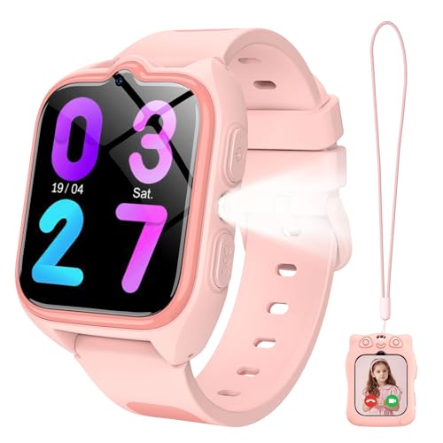 IOWODO Smartwatch Bambini 4G, Orologio Localizzatore GPS con Chiamata Video,