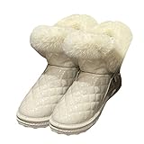 Wilitto Schneestiefel, kurze Stiefel, modische Stiefel, Damen-Wanderschuhe...