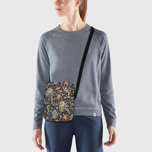 VIGTRO Small Crossbody Bag for Women Men, Colorful Mermaid Messenger Bag Purse with Adjustable Strap, Octopus Dolphin Small Shoulder Bag for Travel Outdoor Sports2