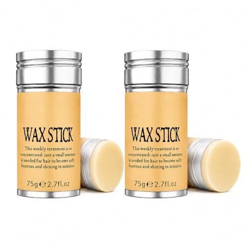 Image of Hair Wax Stick for Women & Men - Hair Slick Back Stick, Anti-Frizz and Fly Away Hair Tamer, No Residue Hair Finishing Stick for Flyaways, All Day Hold Styling Product for Smoothing Hair Strands. (150 gm)