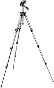 Manfrotto MK393S-H Short Photo-Movie Kit with Aluminum Tripod and 3-Way Head with Quick Release