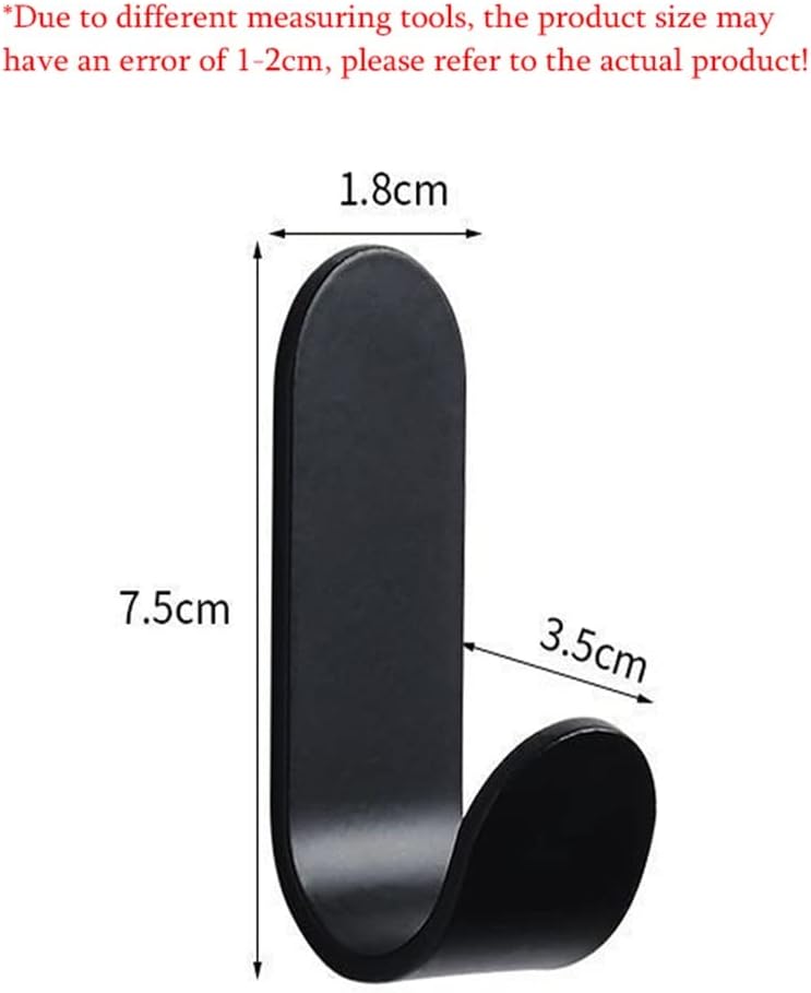 Punch-Free Viscose Hook Paste Strong Coat Hook Multi-Functional Paste Wall Door Back Bathroom Coat Hook