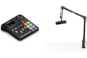 Rodecaster Duo Podcasting & Music Production Complete Studio