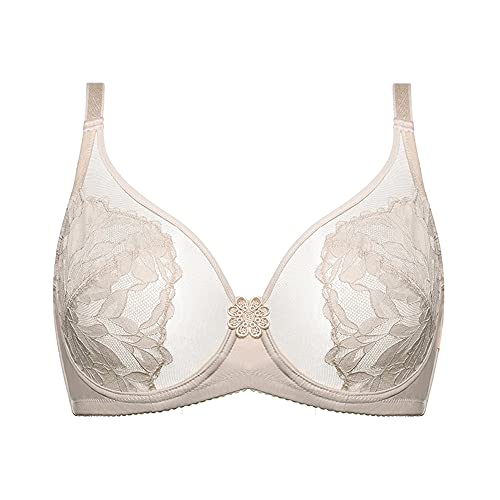 Soutien-gorge armatures résolvant le volume excessif dentelle 75D