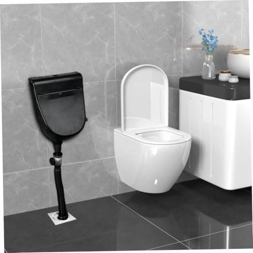 Urinario sin agua para hombres que soluciona salpicaduras en el baño con tapa protectora gris 8