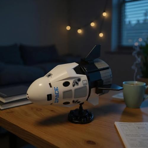 Image of SKY LINE OCEAN Space Series || Capsule Building Block Set || 88 Pcs || Compatible with Major Brick Brands || 6 Months Structural Warranty