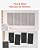 VEVOR 4 PCS Acoustic Panels, 2 inch Thick 23.6 x 11.8 inch Fiberglass Sound Absorbing Panels, Self-Adhesive Soundproof Wall Boards, for Studios, Office, Home Theater,Meeting Room, Camel