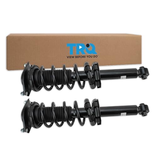 Image of TRQ Rear Shock and Spring Assembly Compatible with 2015-2019 Subaru Outback