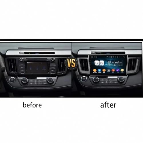 Estéreo de automóvil Ford Escape 2007-2011 con Android Auto, CarPlay y Bluetooth 7