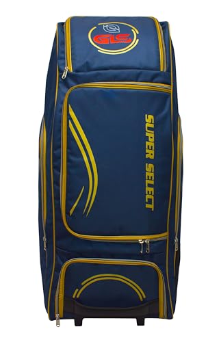 GLS Super Select Cricket Kit Bag with Wheels | Senior Cricket Kit...