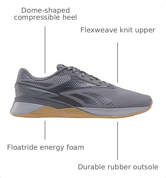 Image of Reebok Unisex Nano X3 Training Shoes