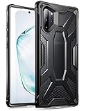 Galaxy Note 10 Plus Case, Poetic Premium Hybrid Protective Clear Bumper Cover, Rugged Lightweight, Military Grade Drop Tested, Affinity, for Samsung Galaxy Note 10+ Plus 5G, Smoke Grey