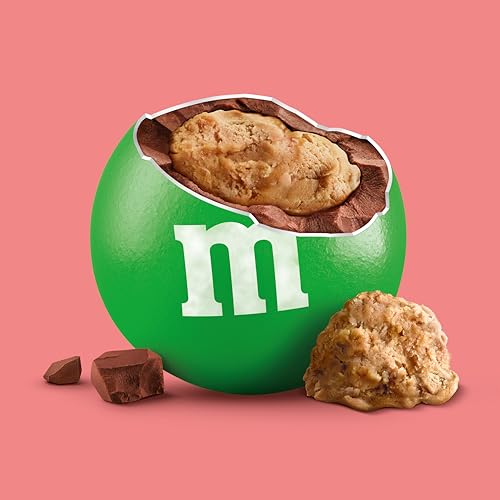 M&M'S Cookie Dough Bonbons Chocolat au Lait & Pâte de Cookie Pochon 176g – vue 2