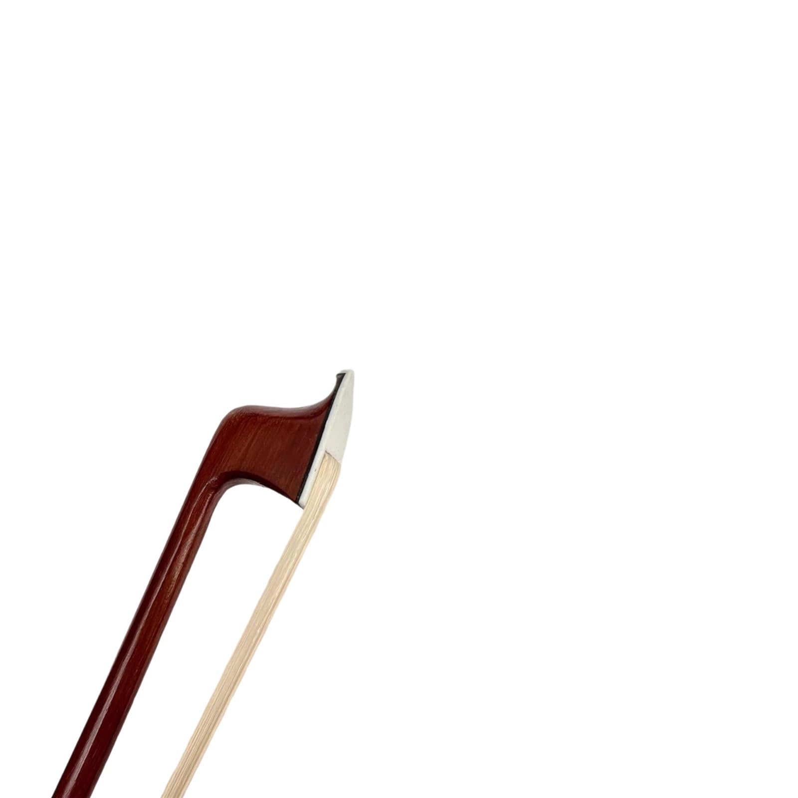 Arcos De Violín Profesionales Arco De Violín Tamaño Completo Con Cuello Redondo Sándalo Y Crin(1-2 Size)