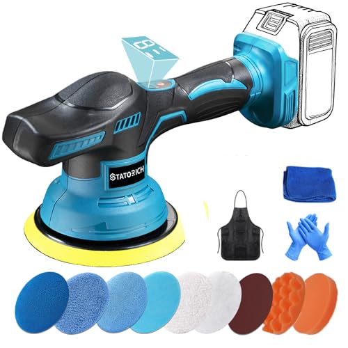 Poliermaschine Auto für Makita 18V, 12 pcs Auto poliermaschinen...