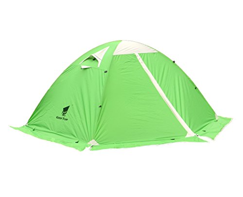 GEERTOP Portable 2 Person Camping Tent 4 Season Double Layer Backpacking Tent Lightweight Waterproof Easy Set Up Tent for Camp Outdoor Hiking Climbing Travel