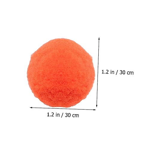 ORFOFE 500 Pçs Mini Pompons Chapéus A Granel Azul Branco Bolas De Pom Pom Bolas De Pelúcia Sortidas