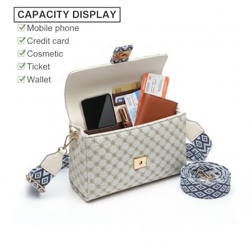 Image of Women's Girls Color Block Cross Body Sling Bag with Printed Belt | 1