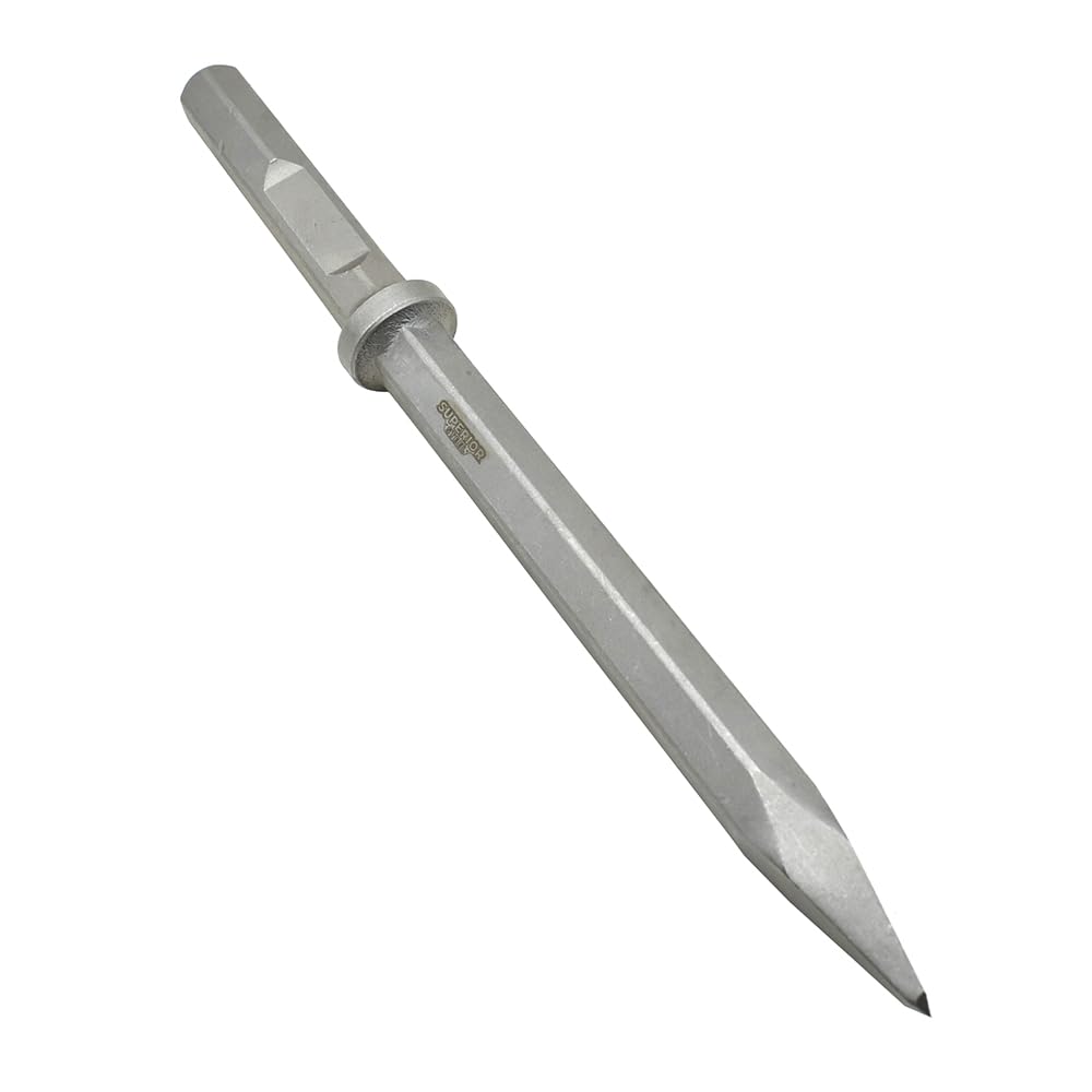 Superior Steel SC92861 Bull Point 1-1/8 Inch Hex Shank 17 Inch Long