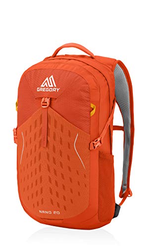 Gregory Mountain Products Men's Nano 20 Everyday Outdoor Backpack,BURNISHED ORANGE