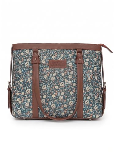 Image of Stylish Tote Bags for Office Use | Laptop Bag 15.6 inch | Purse for Women | Vegan Leather Handbag | Daily & Travel Use |