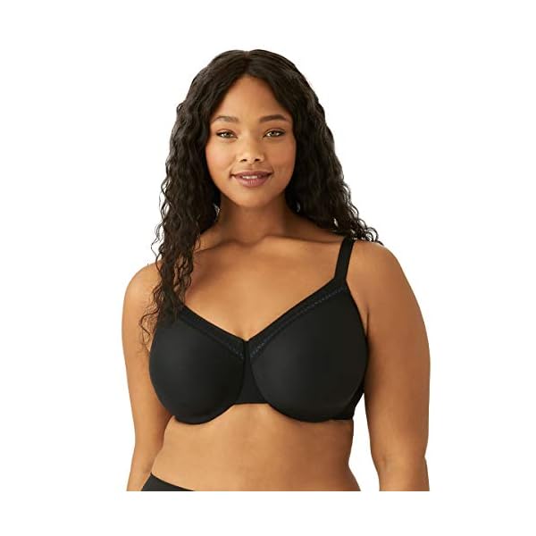 Wacoal womens Perfect Primer Underwire Full Coverage Bra, Black, 38I US