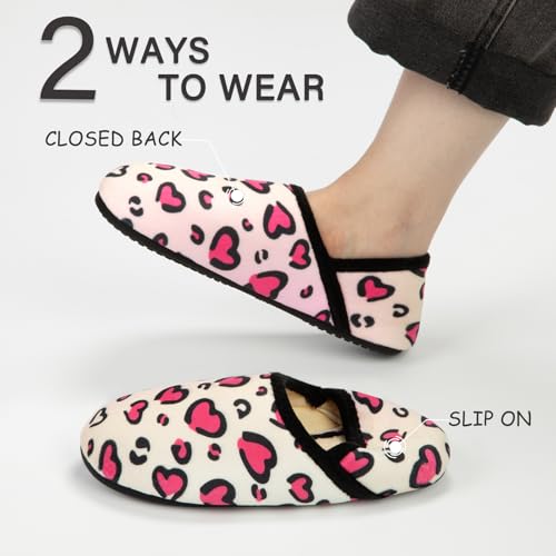 Image of ATHMILE House Slippers for Women Men Indoor Barefoot House Shoes Soft Socks | Furry Slip on Cozy Comfy Flexible Machine Washable Home Bedroom Travel Hospital Yoga Gifts for Mom Grandma