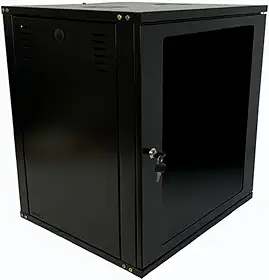 Mini Rack de Parede 12U x 470mm Padrão 19 Polegadas