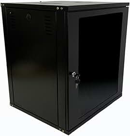 Mini Rack de Parede 12U x 470mm Padrão 19 Polegadas