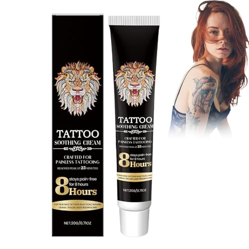 Crema Para Tatuajes, Crema Tatuajes Post Tattoo, Cuidado Del Tatuaje Evita Que La Tinta Se Desvanezca, Skin Nourishment & Daily Maintenance