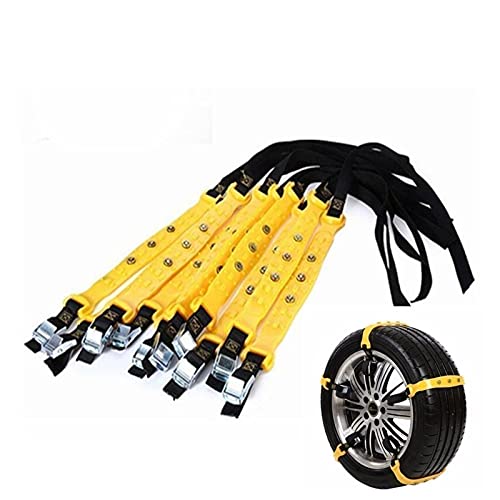 アウディA4B9ステーションワゴンに適しています 2017年から現在まで。 車用タイヤアンチスキーチェーンベルトテンドンホイールトラックタイヤチェーン10本/セット