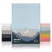 Laleni Basic 2er-Set Spannbettlaken für Babybett Kinderbett - Atmungsaktives Spannbetttuch, 100% Baumwolle (135 g/m²), Oeko-TEX 100 Zertifiziert, 70x140cm, Hellblau