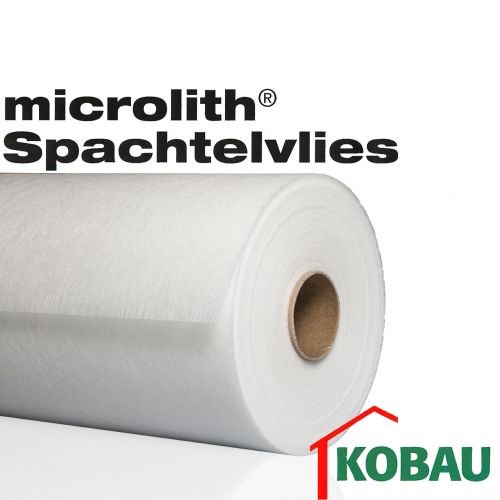 Preisvergleich Produktbild Kobau microlith Spachtelvlies 50 x 1m Malervlies Glasvlies Glasgewebe
