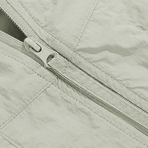Chaqueta impermeable de mujer tipo trench ligero y transpirable con capucha 7