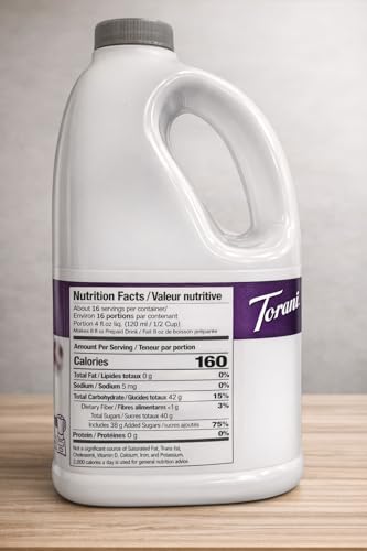 Torani Real Fruit Blueberry Pomegranate Smoothie Mix, 64 fl oz - image 2