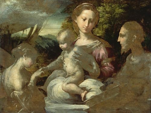 Tableaux sur toile Parmigianino 60x90cm pour décoration murale