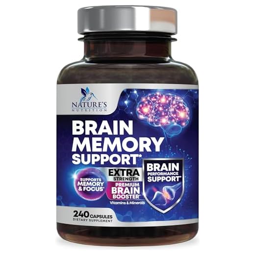 3X Strength Brain Memory Supplement Capsules